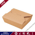 Many Size Optional Food Grade Kraft Paper Box for Cake Sushi Packaging with Clear Window